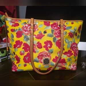 Dooney & Bourke Vibrant Floral Tote Bag